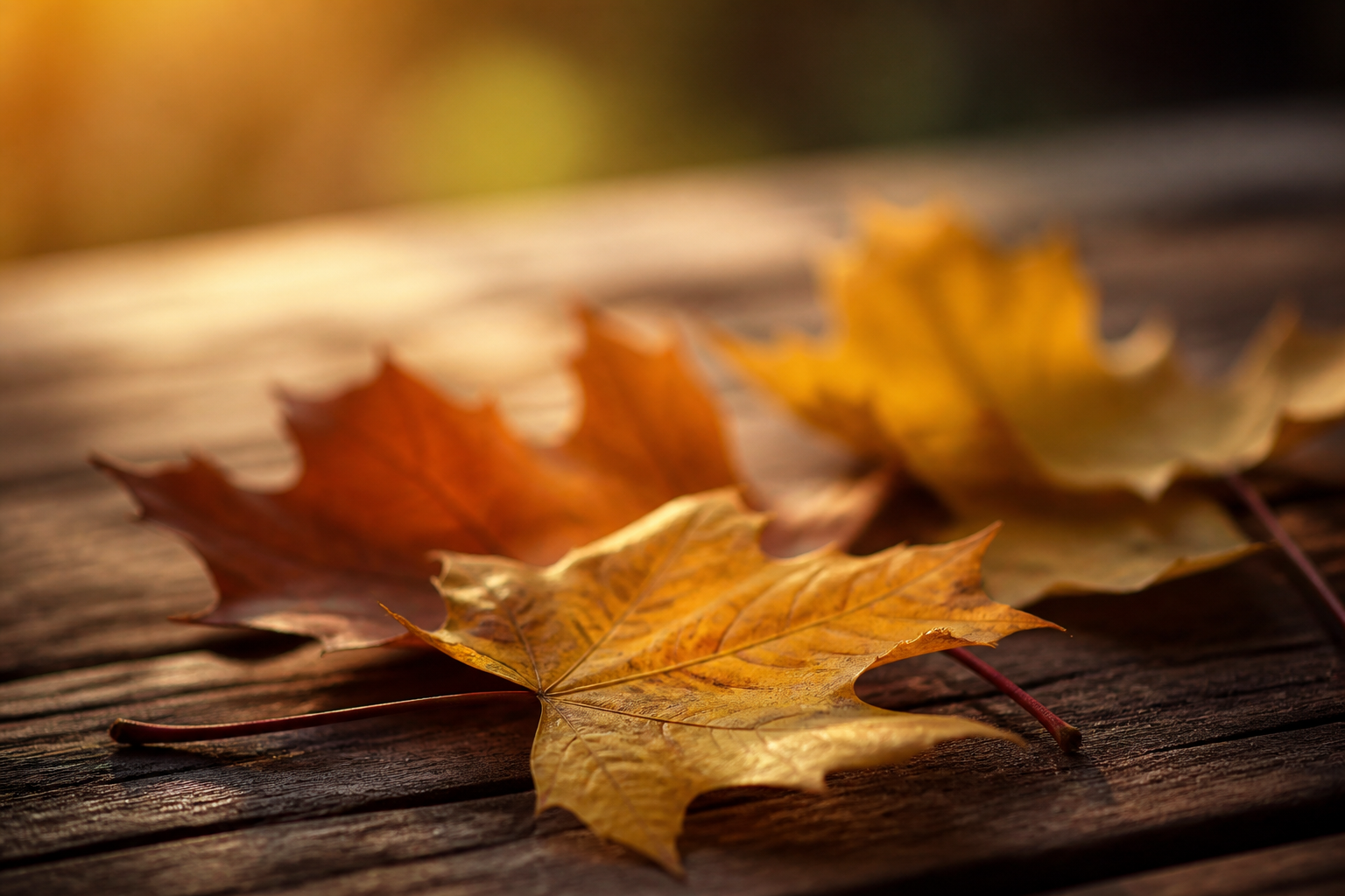 Autumn leaves